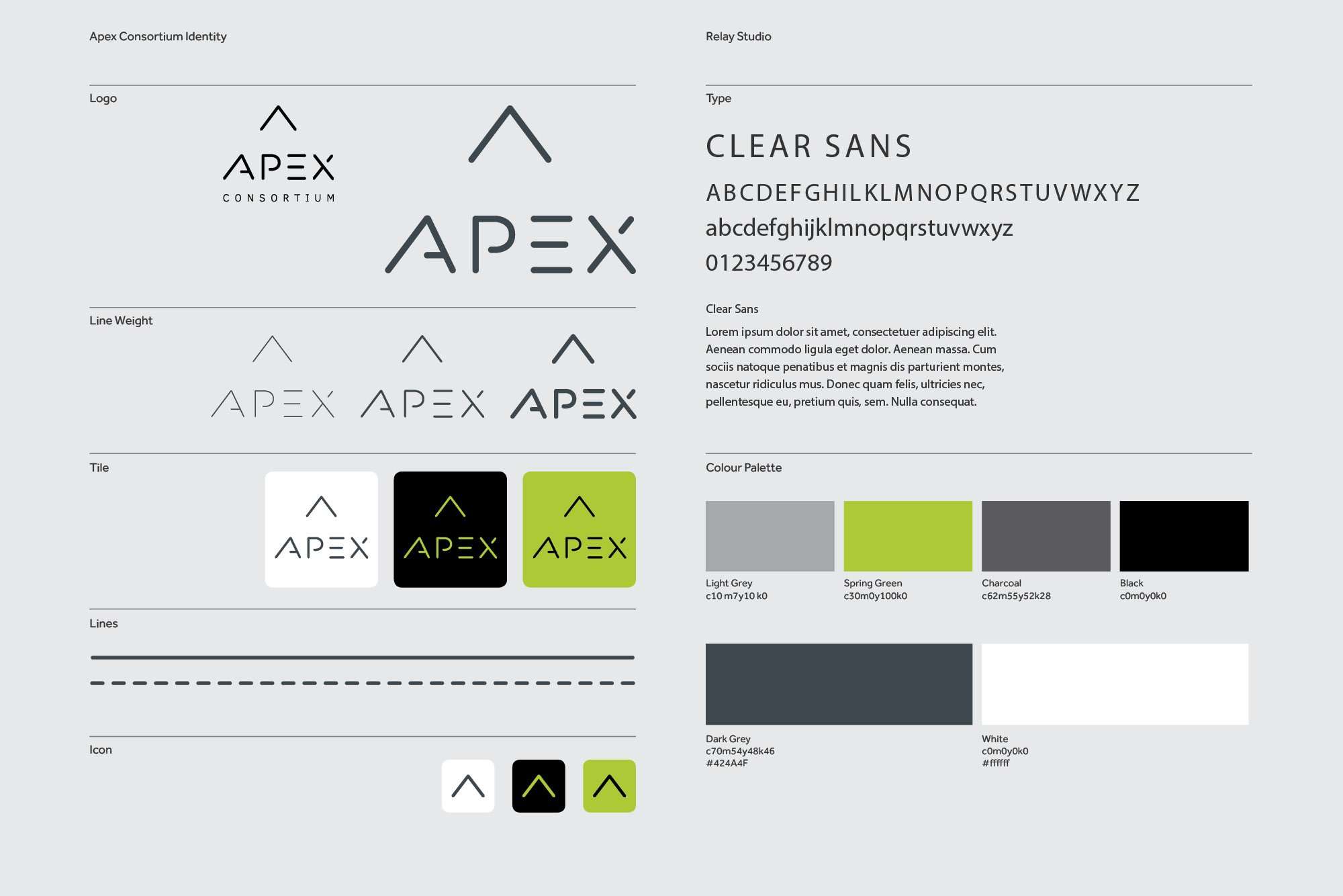 Apex Consortium Visual Identity